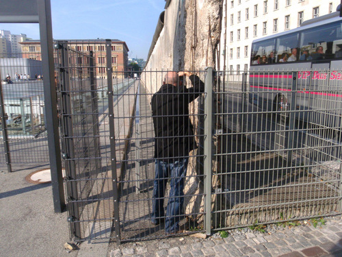 The Berlin Wall.